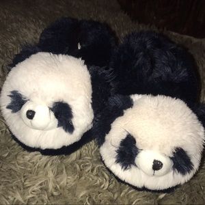 Pottery Barn Kids Panda Slippers - Small